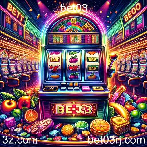 Imagem promocional da bet03 mostrando a plataforma e suas vantagens